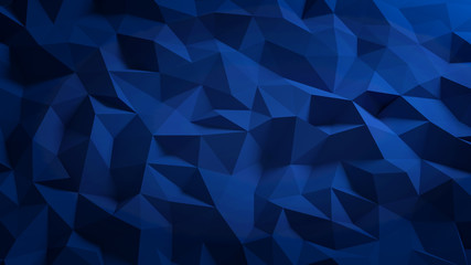 Beautiful festive crystal triangle background. 3d illustration, 3d rendering.