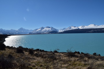 Aoraki Mount Cook in New Zealand