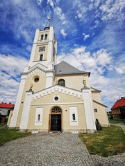 Fototapeta na wymiar one of church in Vidnava