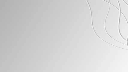 Smooth Abstract Wavy Lines Vector with White Grey Gradient Background for Designs Web Design Banner Poster etc.