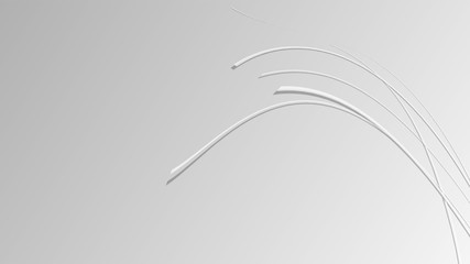 Abstract Wavy Smooth Gradient Lines with White Grey Gradient Background for Designs Web Design Banner Poster etc.