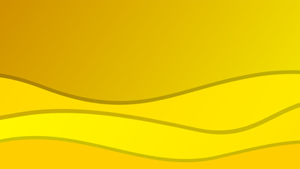 Smooth Abstract Wavy Yellow Orange Gradient Lines Vector with Gradient Background for Designs Web Design Banner Poster etc.