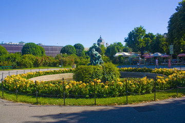 Volksgarten (People's Garden) - public park in Vienna