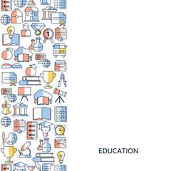 Education design concept.