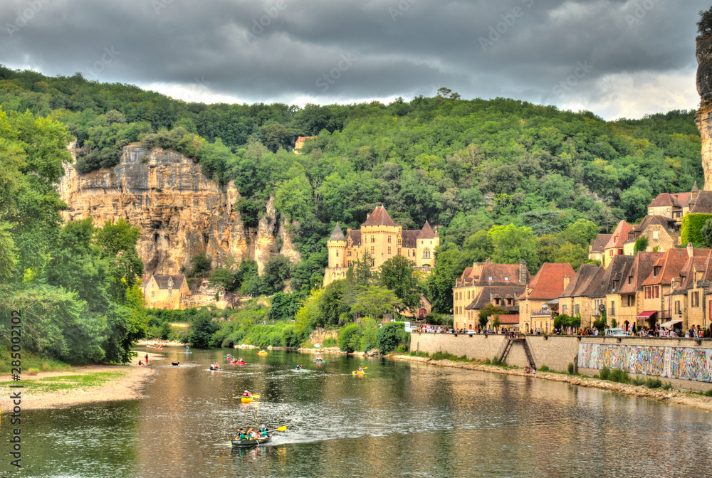 Poster La Roque-Gageac, Dordogne, France