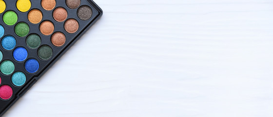 collection of make up and cosmetic beauty products arranged