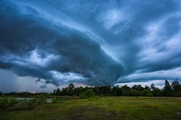 Fotobehang Arcus cloud phenomenon © songdech17
