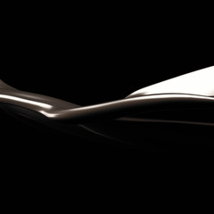 Fototapeta premium Luxury elegant splash liquid gold. 3d illustration, 3d rendering.