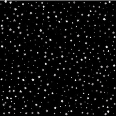 Premium sparkles stardust background pattern. Confetti cover from silver stars.