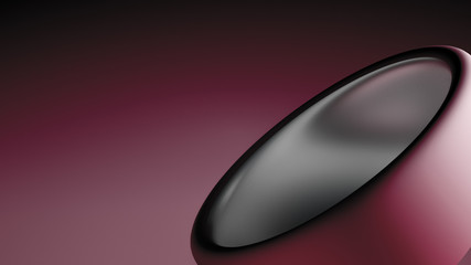 Minimalism geometry background. 3d illustration, 3d rendering.