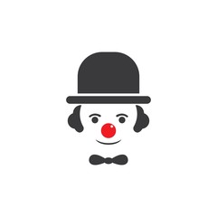 Clown character ilustration