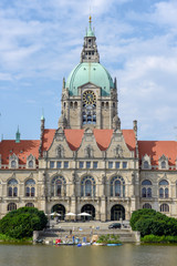 Town hall of Hannover on Germany