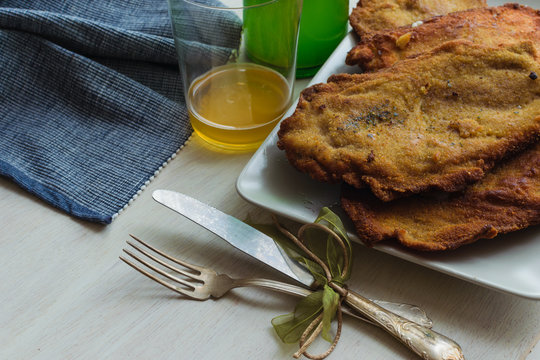 cachopo asturiano, traditional Spanish food