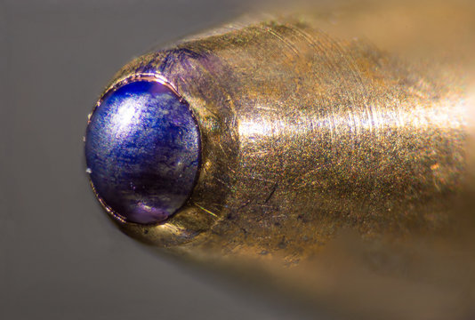macro de la punta del boligrafo