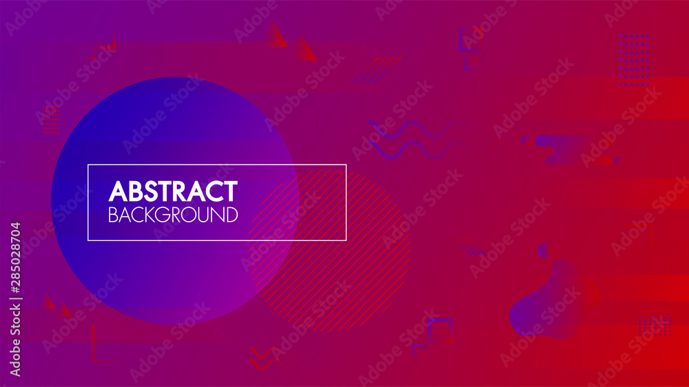 Wall mural abstract modern graphic background element colorful geometric.template for the design of a website l