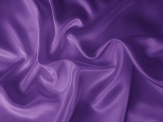 Beautiful smooth elegant wavy violet purple satin silk luxury cloth fabric texture, abstract...