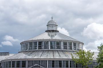 The palm house in the Botanic garden, Copenhagen
