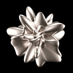 Abstract shape background. 3d illustration, 3d rendering.