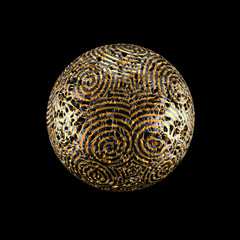 Abstract shape background. 3d illustration, 3d rendering.