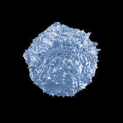 Abstract shape background. 3d illustration, 3d rendering.