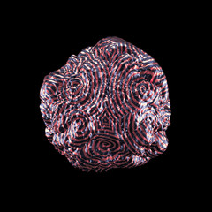 Abstract shape background. 3d illustration, 3d rendering.