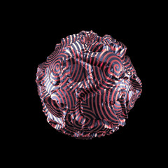 Abstract shape background. 3d illustration, 3d rendering.