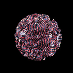 Abstract shape background. 3d illustration, 3d rendering.