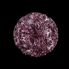 Abstract shape background. 3d illustration, 3d rendering.