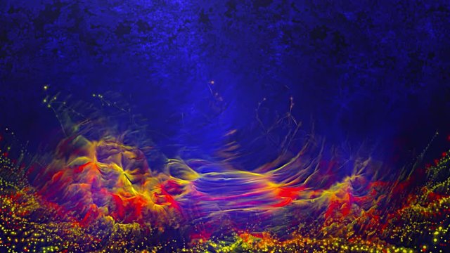  Abstract underwater backdrop with the colorful ground.