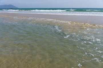 Coast of the south China sea Linshui clean water bay in Hainan province