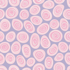wall of roses spring seamless vector pattern