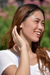 Fototapeta premium Attractive Diverse Woman And Happiness