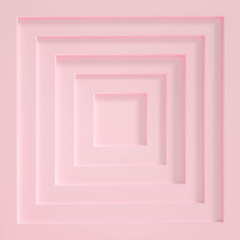 Minimalism abstract background, pedestal. 3d illustration, 3d rendering.