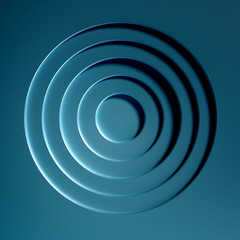 Minimalism abstract background, pedestal. 3d illustration, 3d rendering.