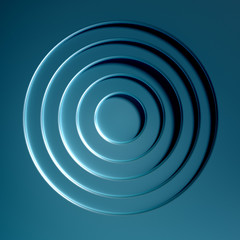 Minimalism abstract background, pedestal. 3d illustration, 3d rendering.