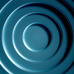 Minimalism abstract background, pedestal. 3d illustration, 3d rendering.