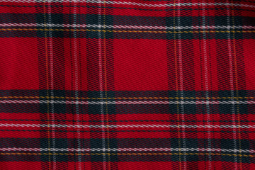 Texture of plaid seamless pattern for your design pattern in red, white and navy blue, checked pattern