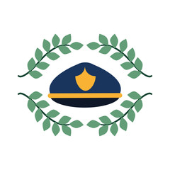 flat design happy labor day