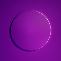 Obraz premium Minimalism abstract background, pedestal. 3d illustration, 3d rendering.