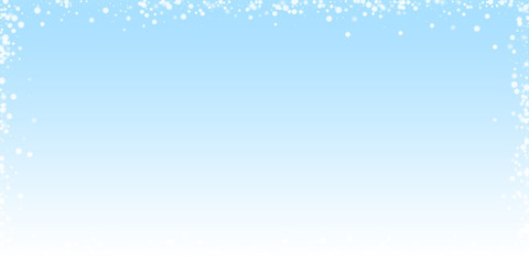 Beautiful falling snow Christmas background. Subtl