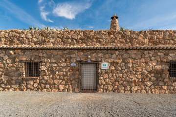 Hoya de Guadix in Andalusia, Spain