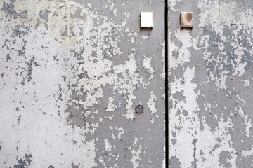 Exterior paint has peeled off       