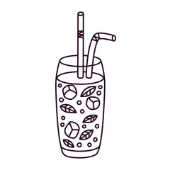 Cocktail vector icon