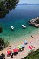 Brela beach, Croatia