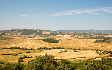 Wonderful landscape of Italian hills