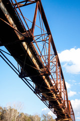 Fototapeta na wymiar railroad bridge 