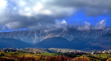 Piatra Craiului mountains after the rain