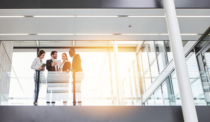 Business Team Meeting im Büro