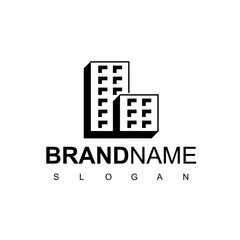 Apartment Logo Design Template