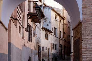 streets of the ancient town of tarazona